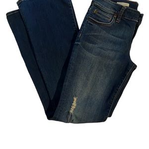 Kut from the Kloth Natalie high rise bootcut dark wash jeans size 6